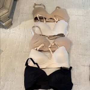 Soma Enbliss Women's Bra Set - Black, Beige, Cream -34B